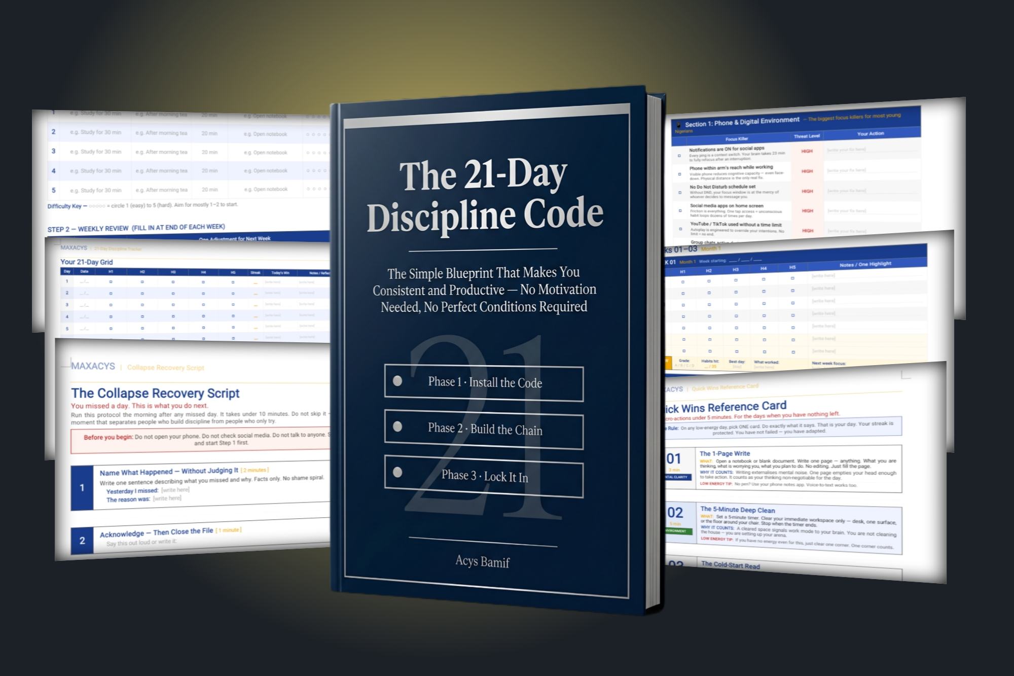 Full Bundle — The 21-Day Discipline Code + All Bonuses